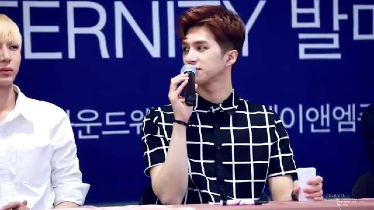 140615 인천 팬싸 재환이는 뭘 먹고 그렇게 귀여워요??