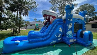 SHARK ATTACK COMBO BOUNCE HOUSE