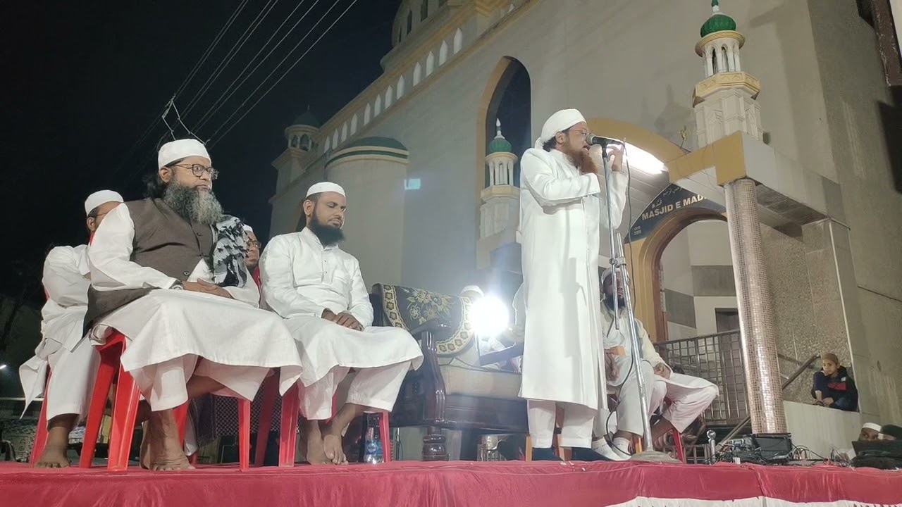 बोहोत प्यारी नात, मदीने का सफर हे और में नम दी दा नम दी दा, मुफ्ती हारून नदवी साहब।