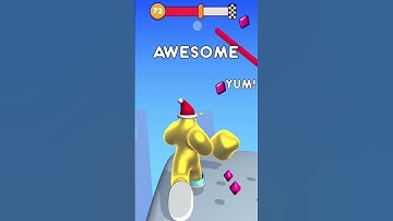 Blob Runner 3D level 72 #shorts #videogame #android #gameplay #subscribe #ios #walkthrough #games