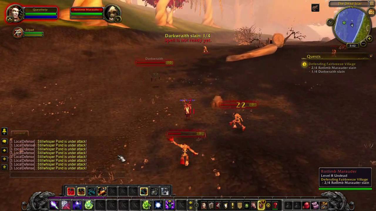 Defendendo a Vila de Brisabela