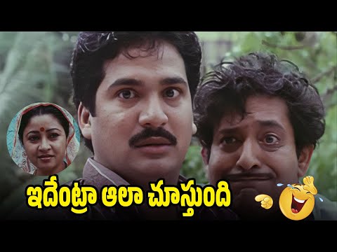ఇదేంట్రా ఆలా చూస్తుంది | Jayammu Nischayammu Raa Movie Comedy Scenes | TVNXT Comedy