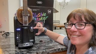 Slushie-Maschine – damit feierst du die BESTEN Partys! Slush-Eis-Maschine, 2,4-Liter-Slushie-Make...
