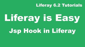 Liferay Tutorial 21 :- Jsp Hook in Liferay