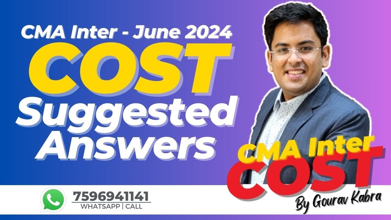 CMA Inter June 2024 Cost Accounting P8 Suggested Answers cma-inter-june-2024-cost-accounting-p8-suggested-answers