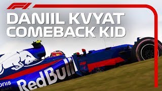 COMEBACK KID: Daniil Kvyat On His 2019 Return With Toro Rosso