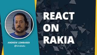 ANDREW LOMBARDI / REACT ON RAKIA / Java2Days 2017