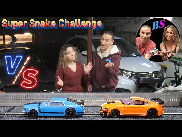 AFX Mega G+ Orange Shelby GT500 Mustang Collector HO Slot Car - Foto 6