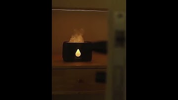 VIDIAR - Remote Control False Flame Air Humidifier