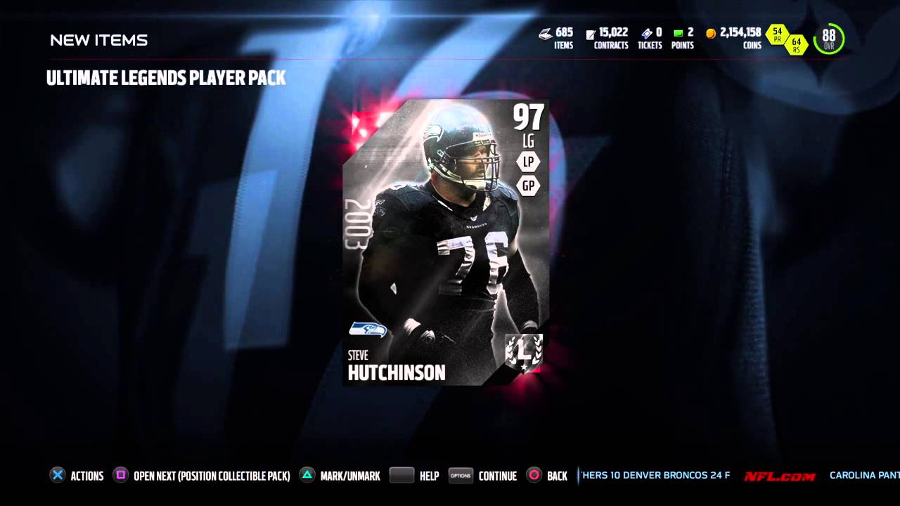 MUT 16 - Ultimate Legend Upgrade