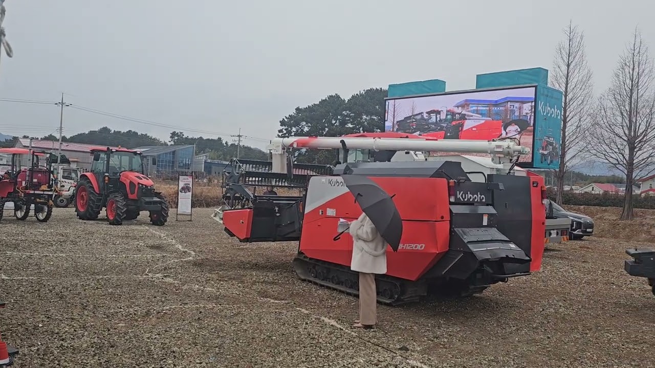 경남고성 대리점 전시회 콩콤바인 ZRH1200