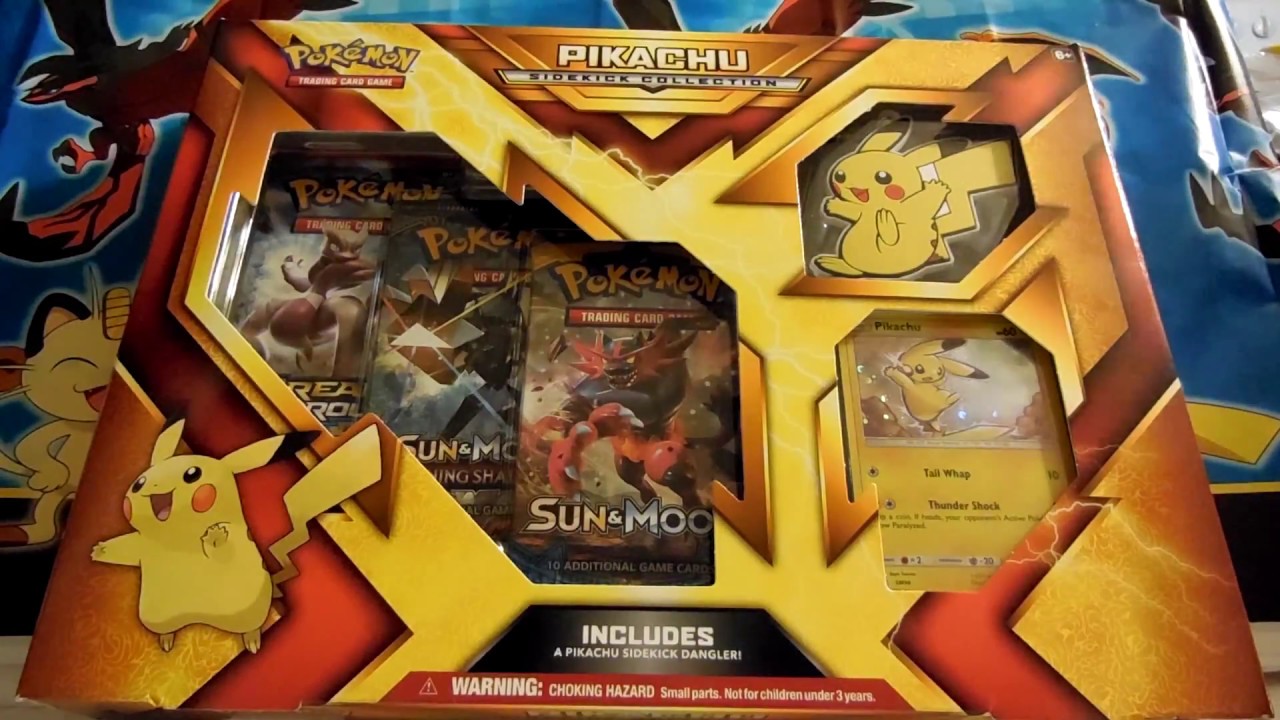 Pikachu Images: Pokemon Pikachu Sidekick Collection Box