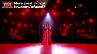 Video thumbnail of "Rebecca Ferguson sings Why Don't You Do It Right - The X Factor Live show 3 - itv.com/xfactor"