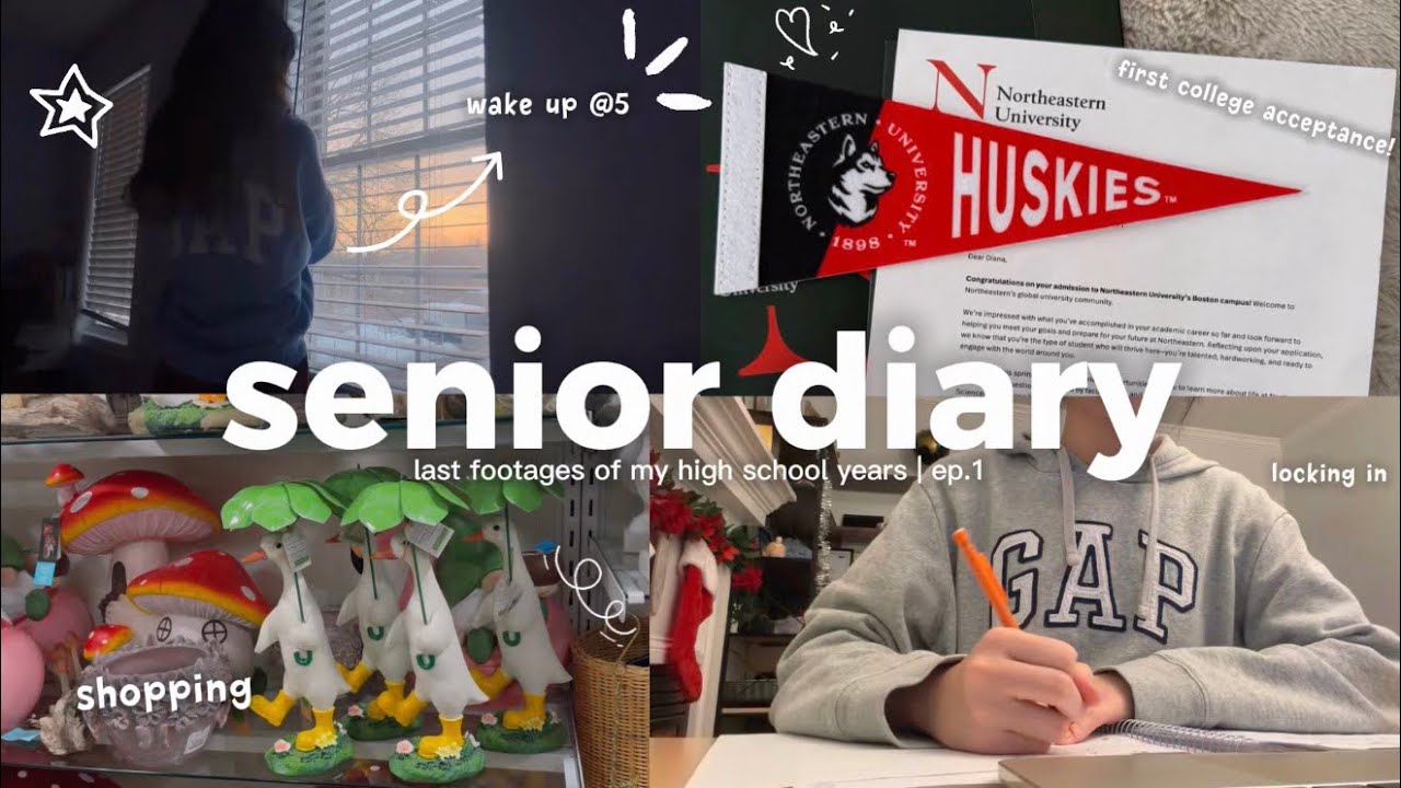 productive days in my life as a high school senior 