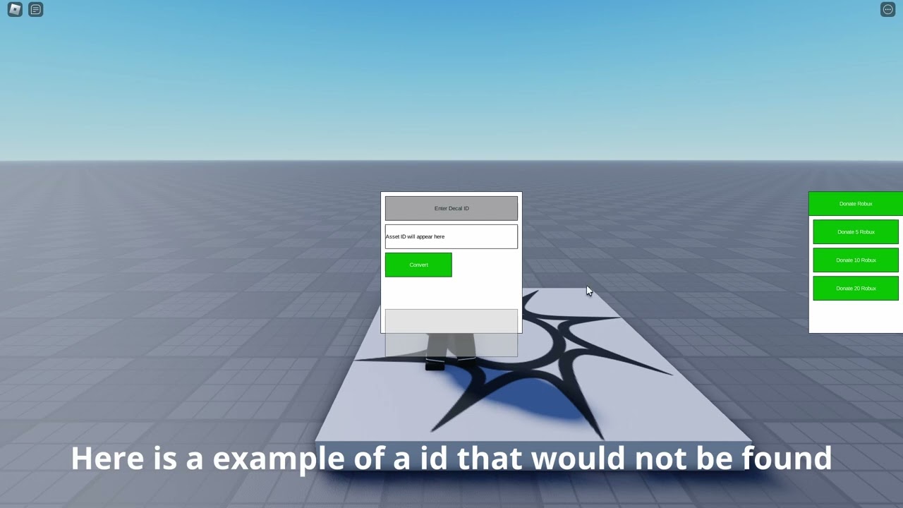 Roblox Decal Id To Image Asset Id Converter YouTube 