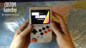 Custom RaspberryPi Gameboy with 3B