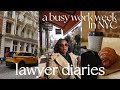 Lawyer diaries  regular busy work week in my life living and working in nyc