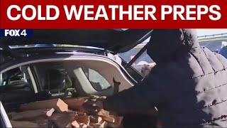 North Texans stock up on firewood, supplies ahead of arctic blast