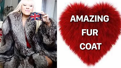My Amazing Silver Fox fur coat ❤️