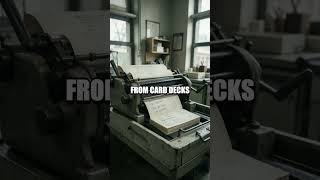 Punch Cards to USB The Quiet Choreography of Forgotten Office Tech