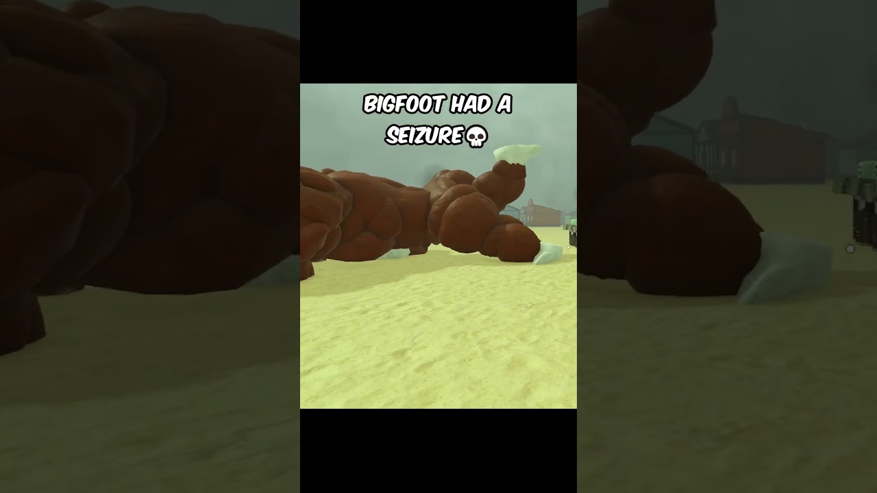 GIANT ZOMBIE ARMY VS BIGFOOT💀 