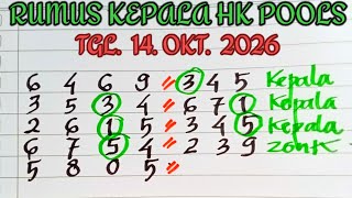PREDIKSI HK POOLS RABU 14  OKTOBER 2026 | RUMUS HONGKONG POOLS | BOCORAN TOGEL HONGKONG