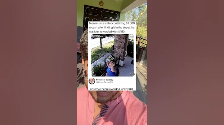 Teen returns wallet containing $1,500 in cash after finding it in the street