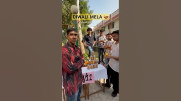 Diwali mela in shyam lal college| Delhi university #shortsviral #trendingshorts #explorepage #diwali