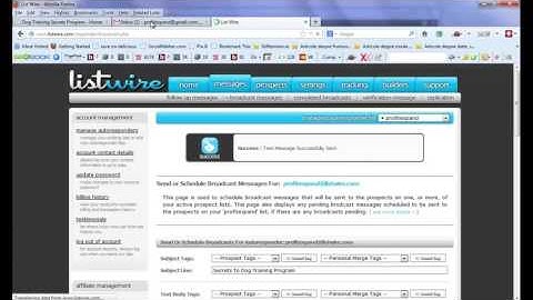 How To Set Up Free Listwire Autoresponder Account