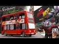 Ant-Man and the Wasp Buses by Sculpture Studios