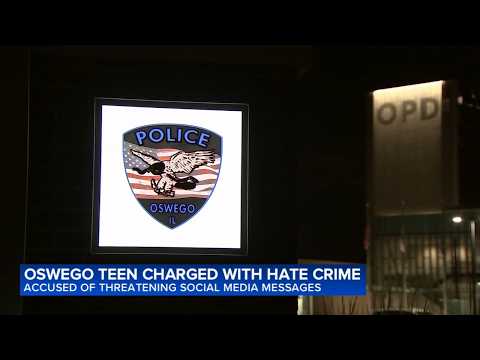 13-year-old charged with hate crime after alleged threatening Snapchat messages, Oswego police say