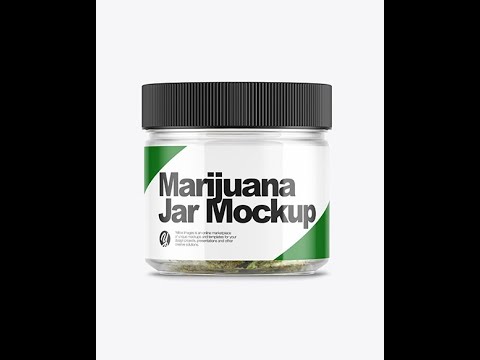 Medicinal Marijuana Jar Mockup Yellowimages Com Youtube