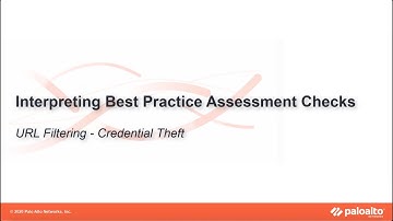 URL Filtering - Credential Theft  - Interpreting BPA Checks - Objects