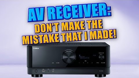 New AV Receiver - Don