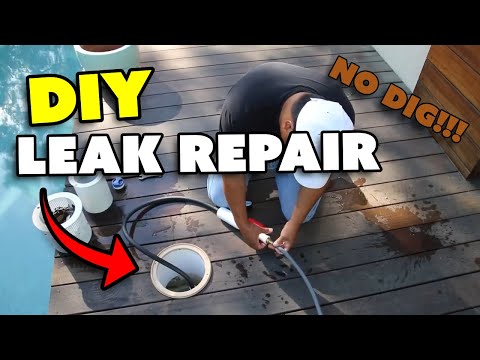 Repairing Pipe Leaks Underground - Fix A Leak Without Digging - DIY Pipe Repair