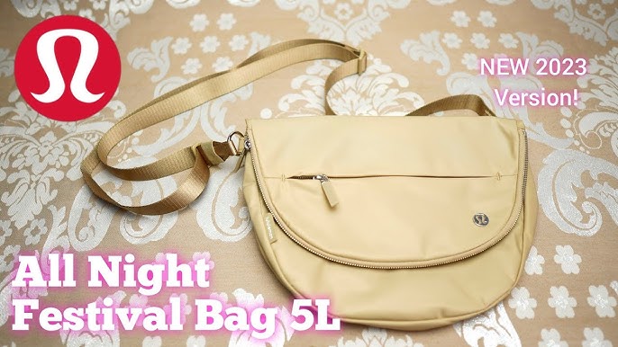 ALL NIGHT FESTIVAL BAG 5L - BLACK/SILVER