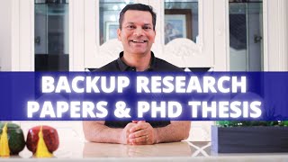 How to Backup your Research Papers and PhD Thesis | Save your Work | A/Professor Vidy Potdar