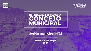 Concejo Municipal de Recoleta 16-05-2023