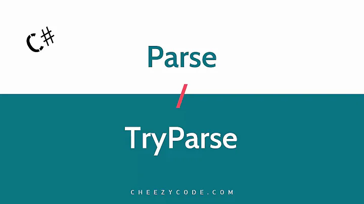 Parse TryParse In C# | Convert String To Data Types C#