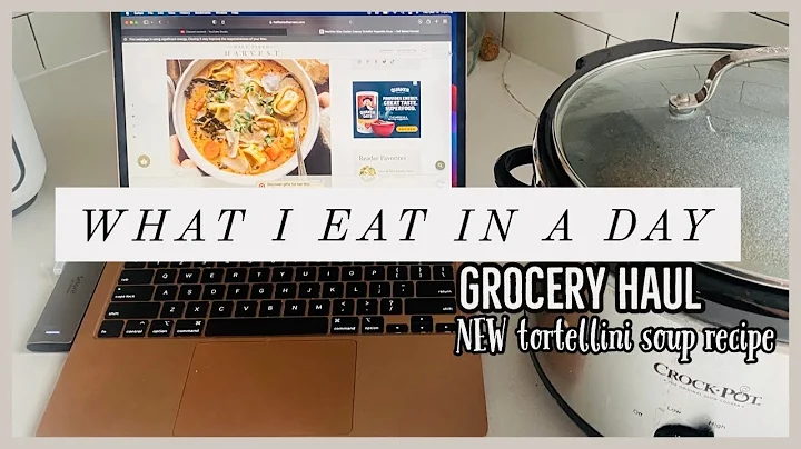 GROCERY HAUL| WHAT I EAT IN A DAY CALORIES & WW PO...