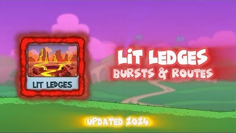 Lit Ledges Routes & Bursts | Fun Run 3 Arena