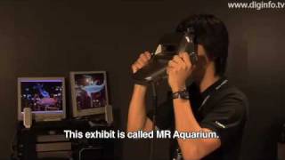 Canon MR Aquarium, a mixed-reality development project : DigInfo