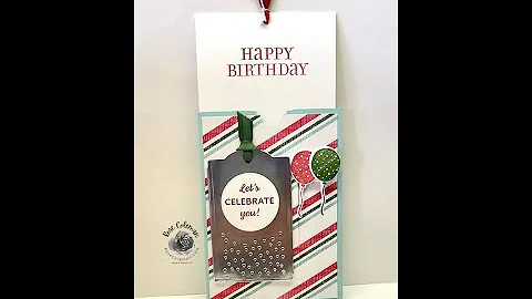 Celebrations Tags Dies Slider Fun Fold Card   Fri,...