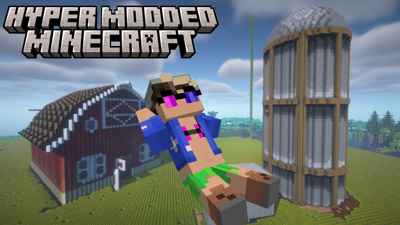 The Farm | Hyper Modded Minecraft - [8] - YouTube