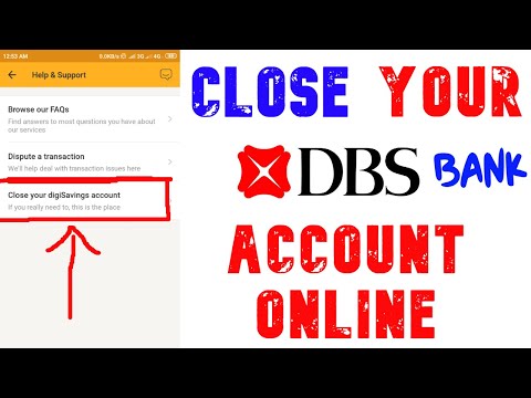 How To Close or Deactivate DBS Digisavings Bank Account Permanently || By Online Method