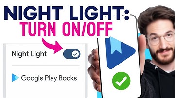How to TURN ON AND OFF NIGHT LIGHT in Google Play Books (Step by Step) 2025