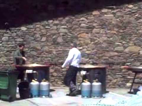 Festa de l'esport d'andorra amb una Paellas popular del chef Abundi