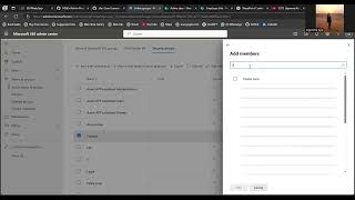 Create of Microsoft 365 Security Groups and Add Members