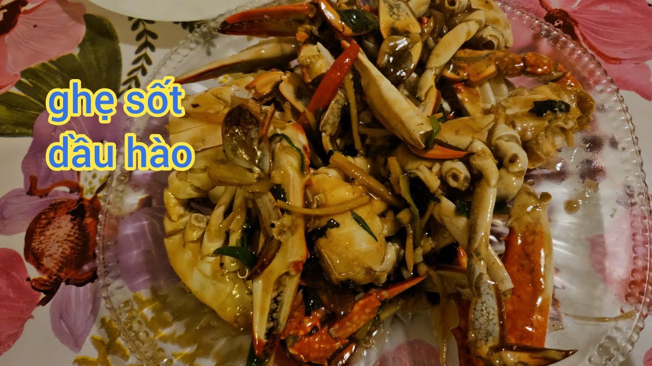 🇻🇳❤️🇸🇪 một ngày tuyết rơi nhẹ,ông xã làm món ghẹ sốt dầu hào quá ngon🥰