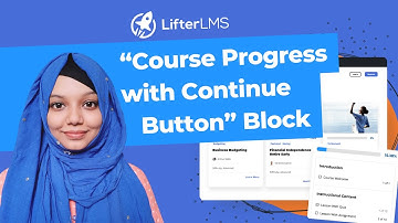 LifterLMS Progress with Continue Button Block